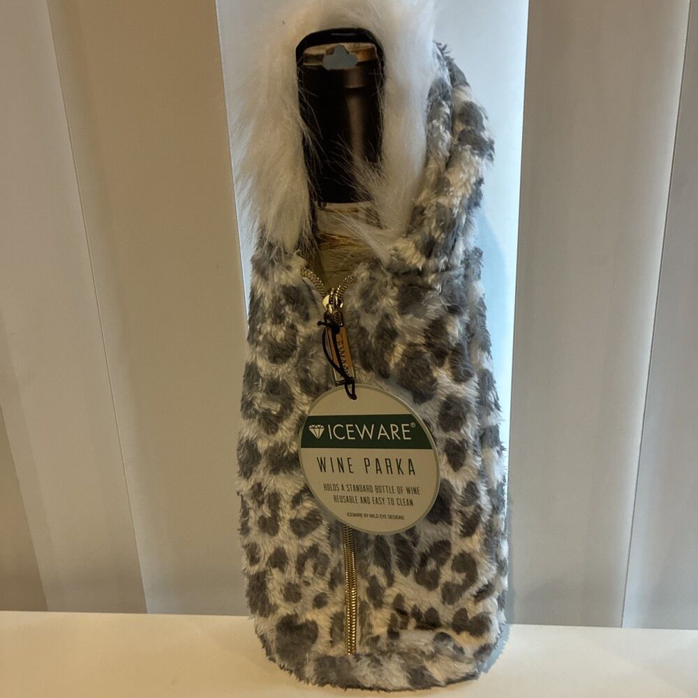 Iceware Wine Parka Jacket With Gold Zipper- New - Picture 2 of 4